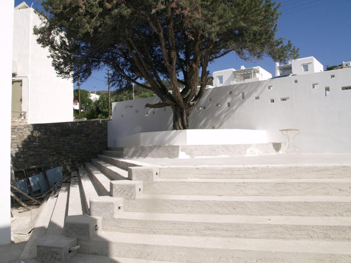 Paros-Memories-Neubau-Villen, Sportpool Aspro Chorio Exteriör bild