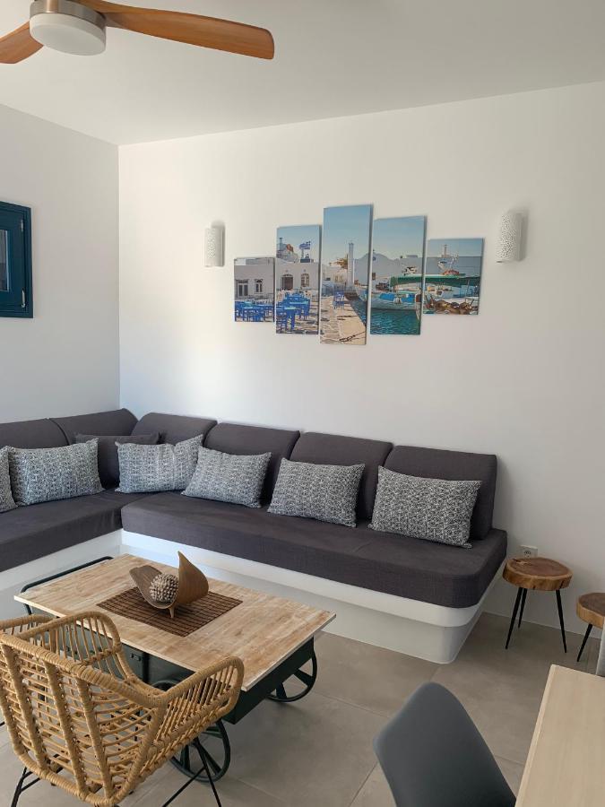 Paros-Memories-Neubau-Villen, Sportpool Aspro Chorio Exteriör bild