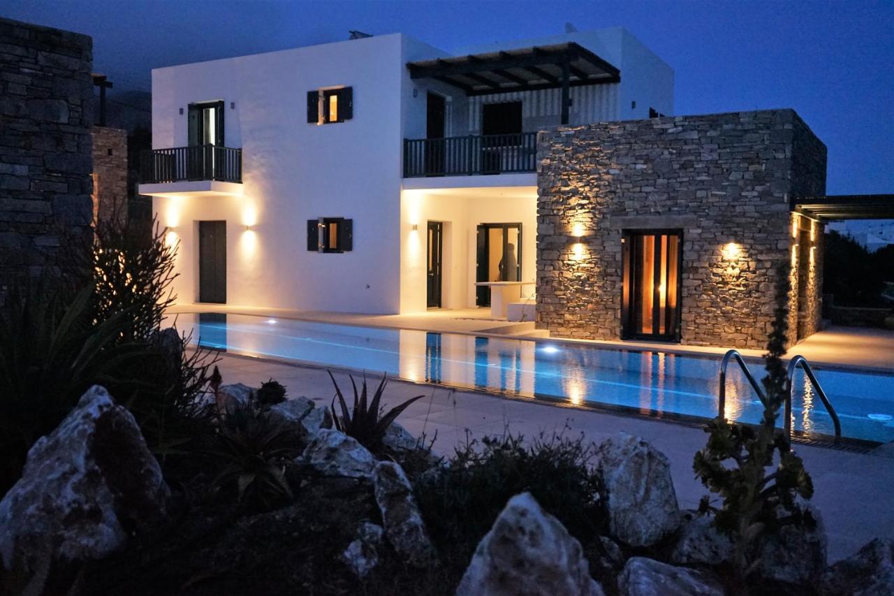 Paros-Memories-Neubau-Villen, Sportpool Aspro Chorio Exteriör bild