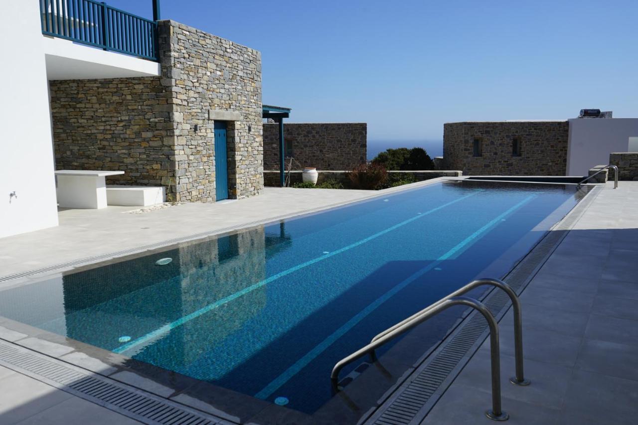 Paros-Memories-Neubau-Villen, Sportpool Aspro Chorio Exteriör bild