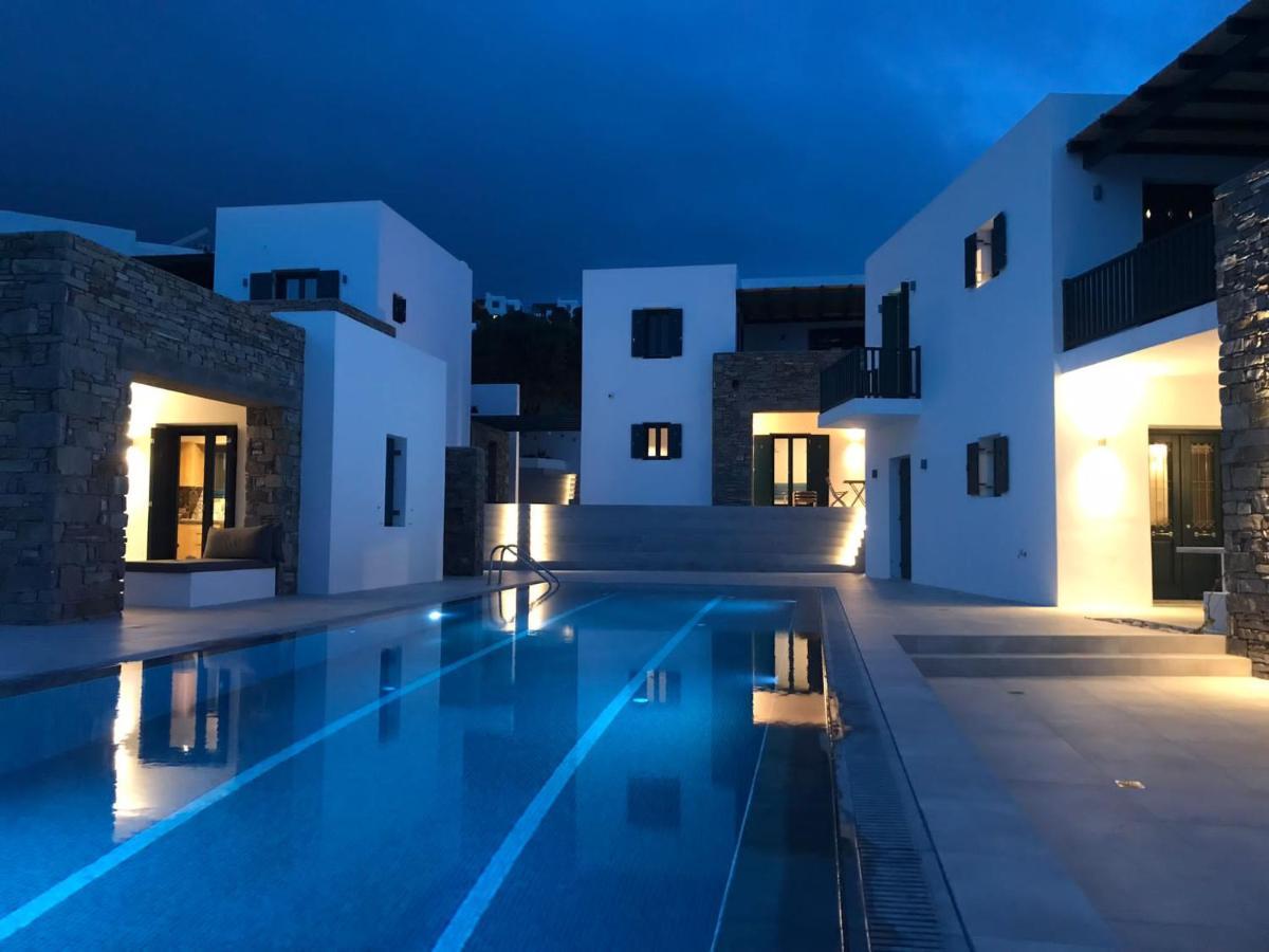 Paros-Memories-Neubau-Villen, Sportpool Aspro Chorio Exteriör bild