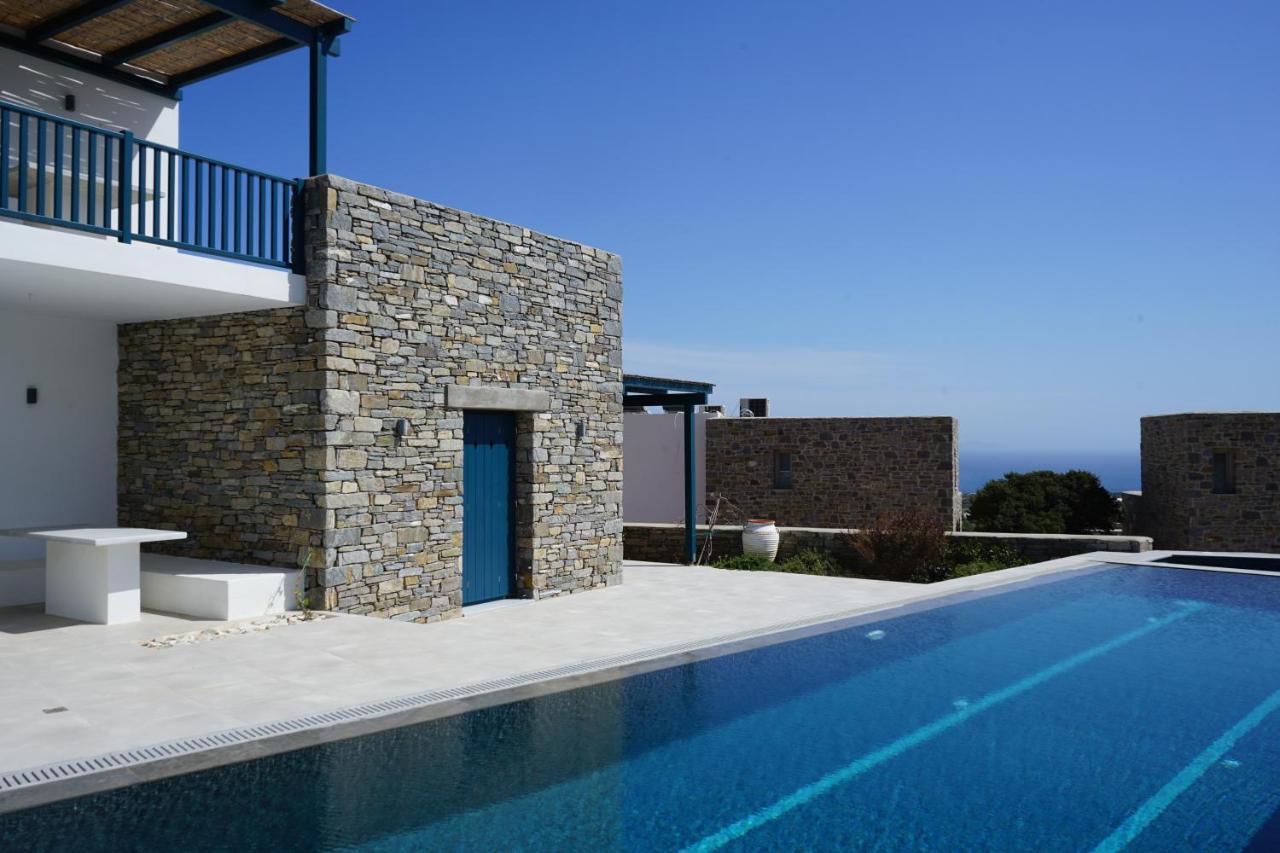 Paros-Memories-Neubau-Villen, Sportpool Aspro Chorio Exteriör bild